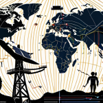 **Prompt 1: The Intricate Tapestry of Global Energy Transition.**
    A highly detailed, visually rich image representing the complexity of global energy transition. At the core, a stylized world map, intricately woven with glowing lines signifying energy flows—some traditional (darker, denser), some renewable (brighter, cleaner). These lines intertwine with abstract representations of international regulations and agreements (e.g., subtle gavel shapes, intertwined legal documents, digital charts), and geopolitical boundaries. Hands from diverse regions of the world, symbolizing nations and stakeholders, are visible, some clasped in cooperation, others subtly clashing, illustrating multi-party negotiations and geopolitical struggles. In the background, elements of both traditional energy infrastructure (subtle oil rigs, power plants) and emerging renewable energy (sleek wind farms, vast solar arrays) are integrated, highlighting the ongoing shift and the challenges of traditional giants. The overall mood is one of sophisticated complexity, strategic interplay, and immense interconnectedness. High resolution, a blend of realistic and conceptual art styles, with a serious yet dynamic color palette.