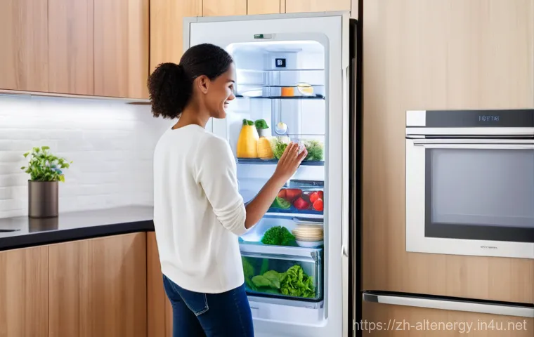 에너지 절감 스마트 가전 - **Prompt:** A cozy and modern living room at dusk, bathed in warm, soft, adjustable LED lighting. A ...