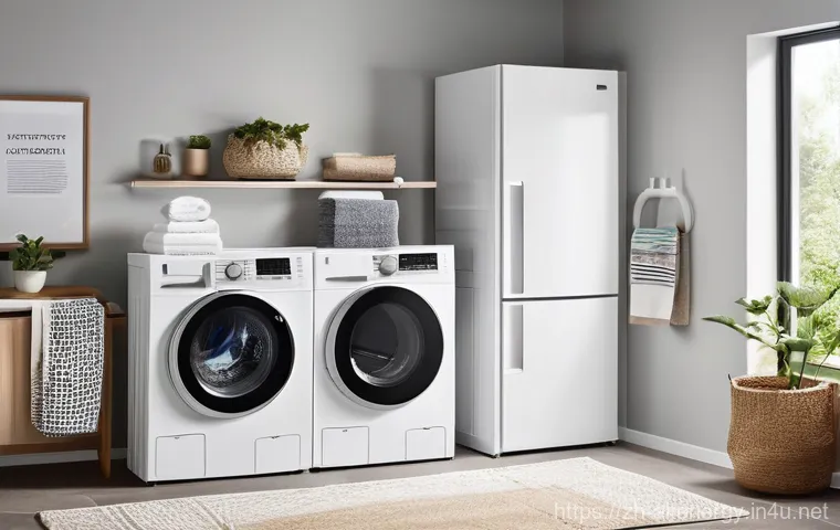 에너지 절감 스마트 가전 - **Prompt:** A brightly lit, contemporary kitchen with pristine countertops and integrated smart appl...