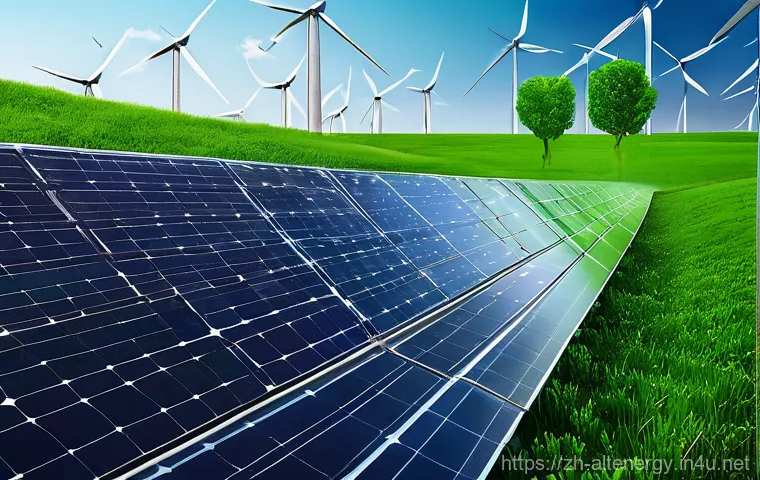 재생 가능 에너지 인증 - Here are three detailed image prompts in English, designed for image generation, focusing on the con...