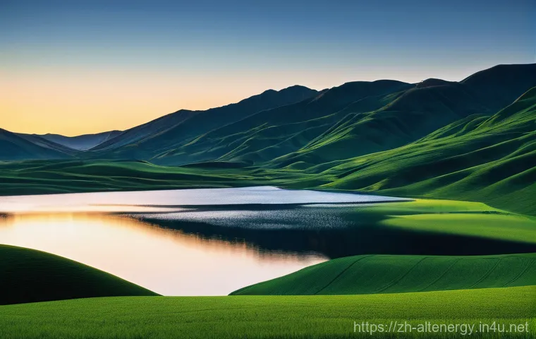 탈탄소화 전략과 대체에너지 - Here are three detailed image generation prompts in English, reflecting the themes of environmental ...